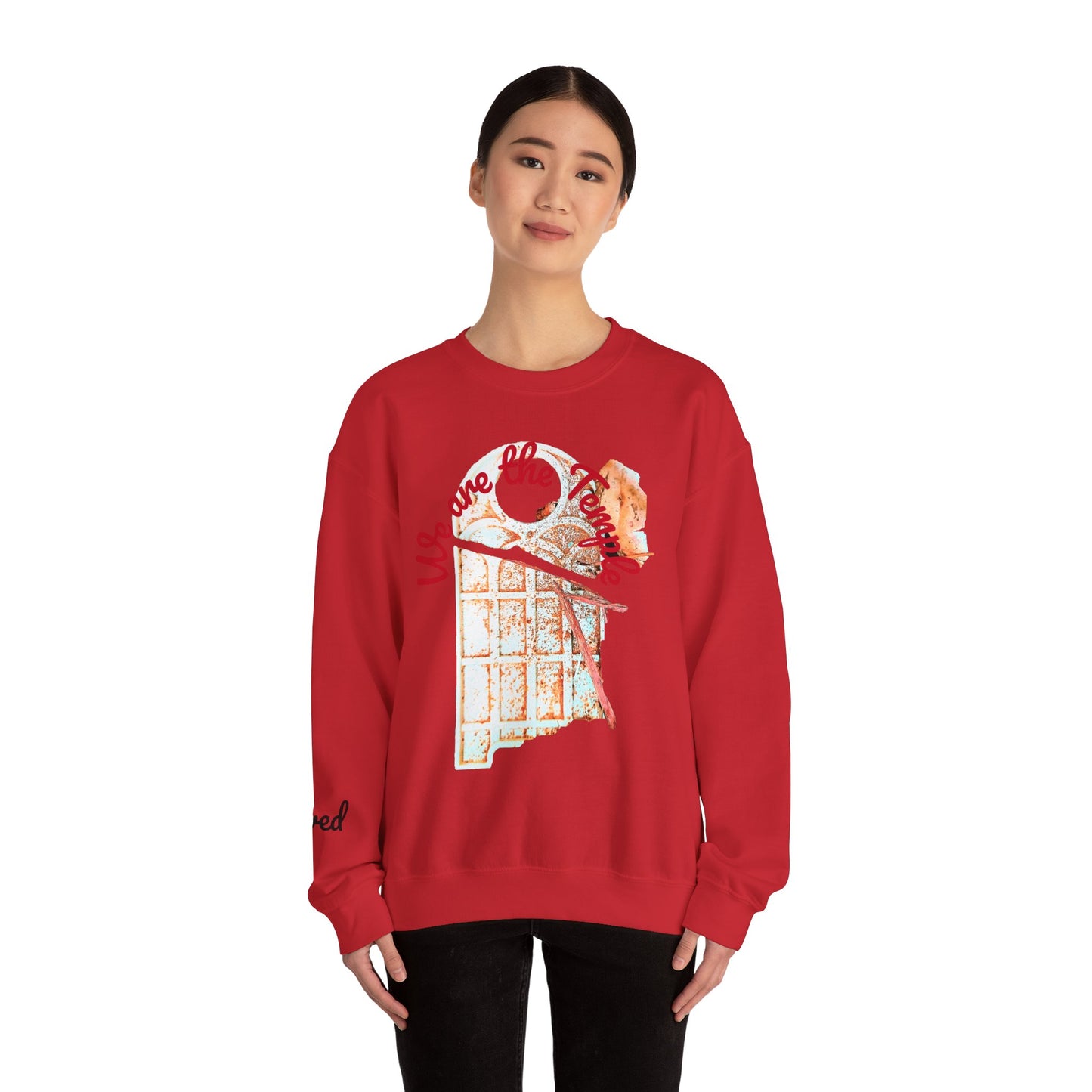 We are the Temple Unisex Heavy Blend™ Crewneck Sweatshirt