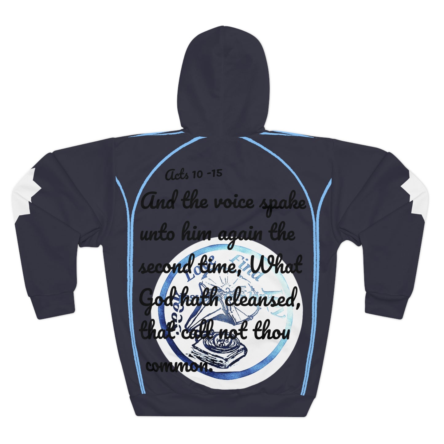 We are the Temple Unisex Pullover Hoodie (AOP)
