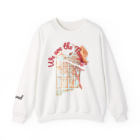 We are the Temple Unisex Heavy Blend™ Crewneck Sweatshirt