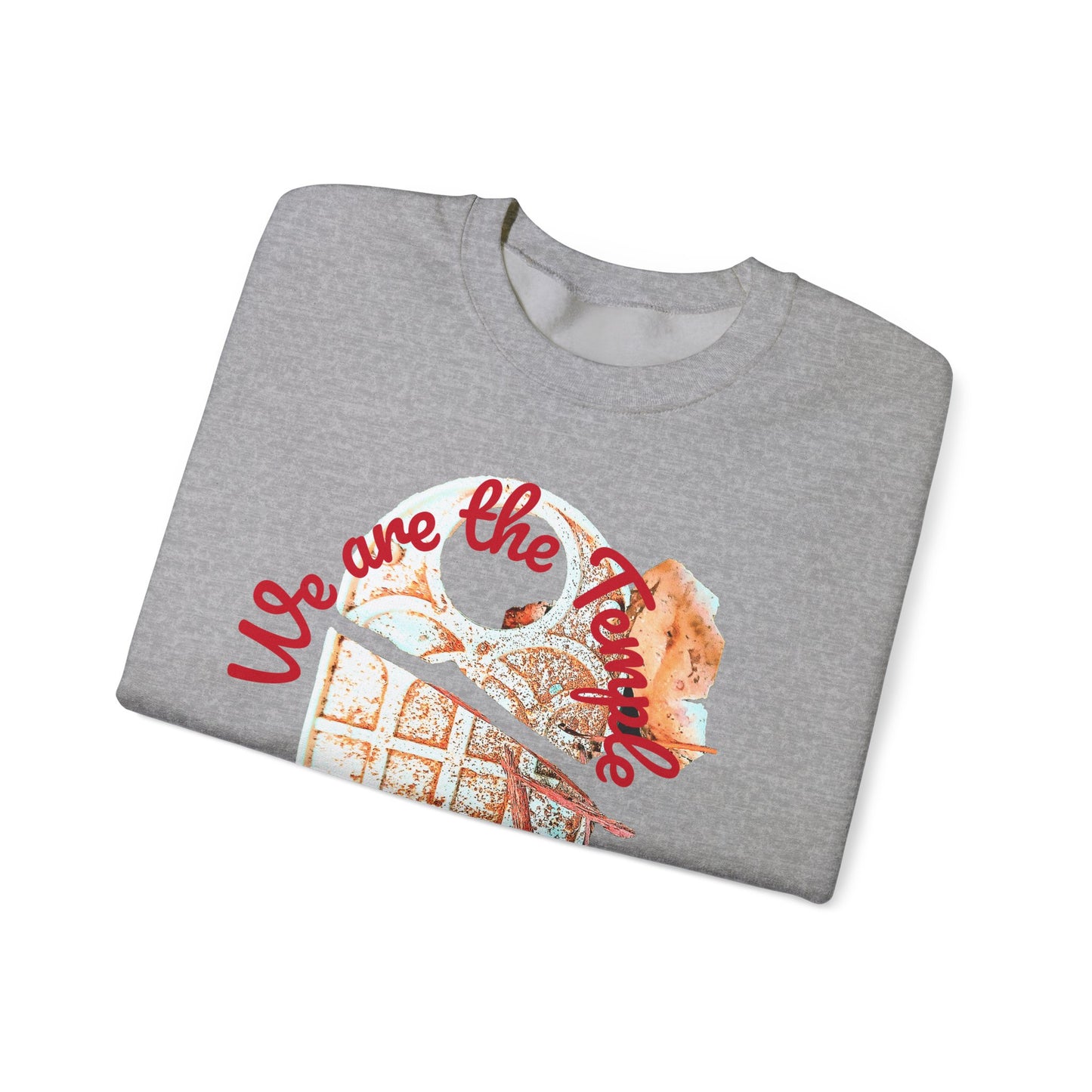 We are the Temple Unisex Heavy Blend™ Crewneck Sweatshirt