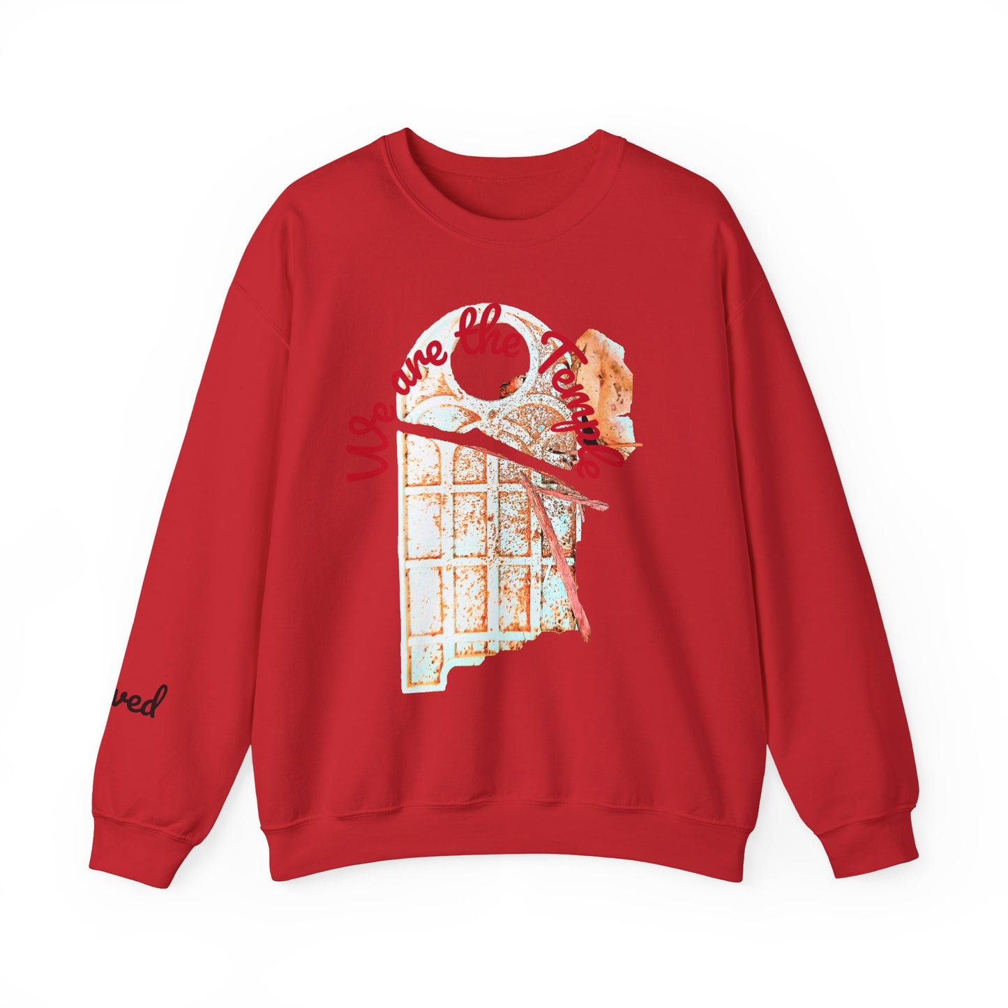 We are the Temple Unisex Heavy Blend™ Crewneck Sweatshirt