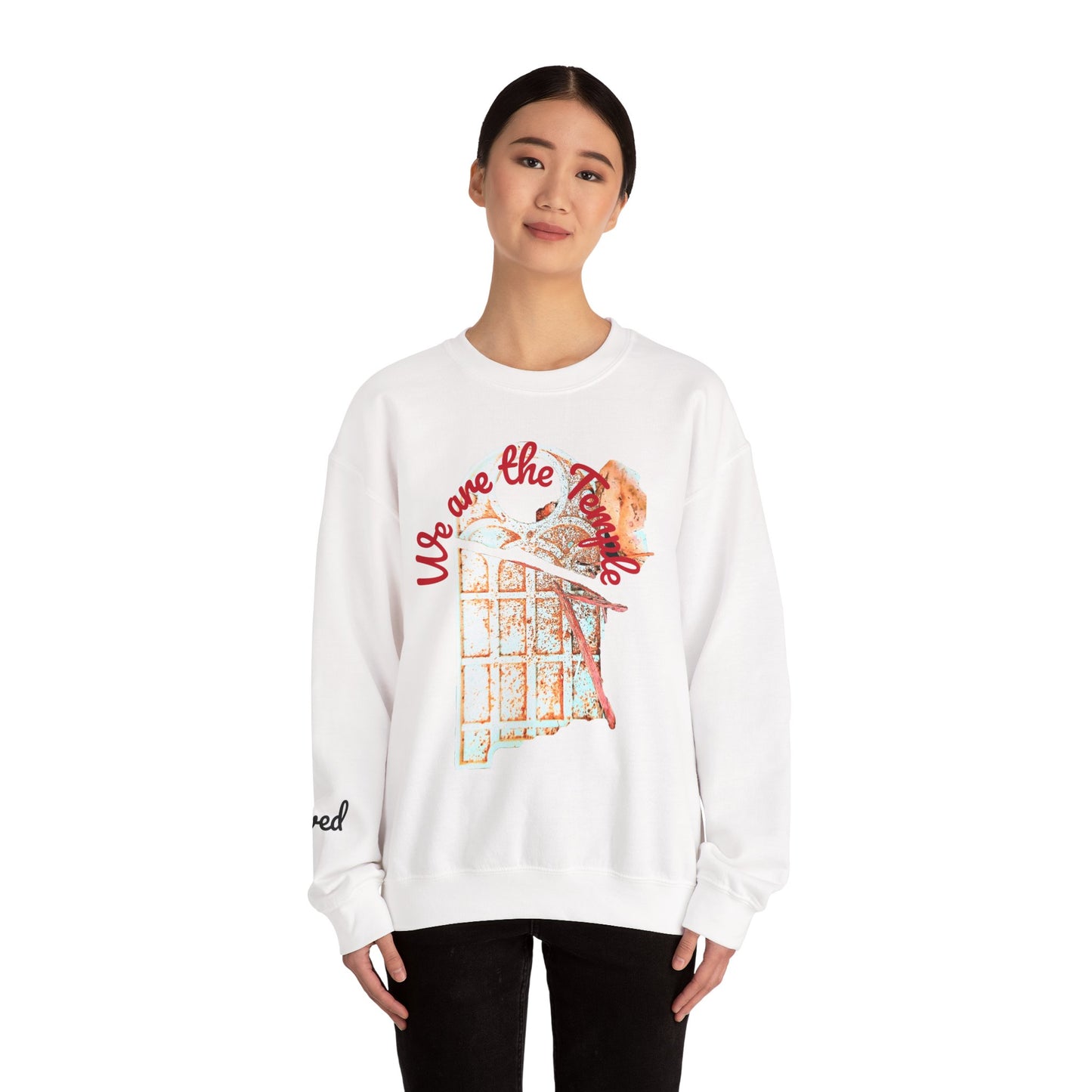 We are the Temple Unisex Heavy Blend™ Crewneck Sweatshirt