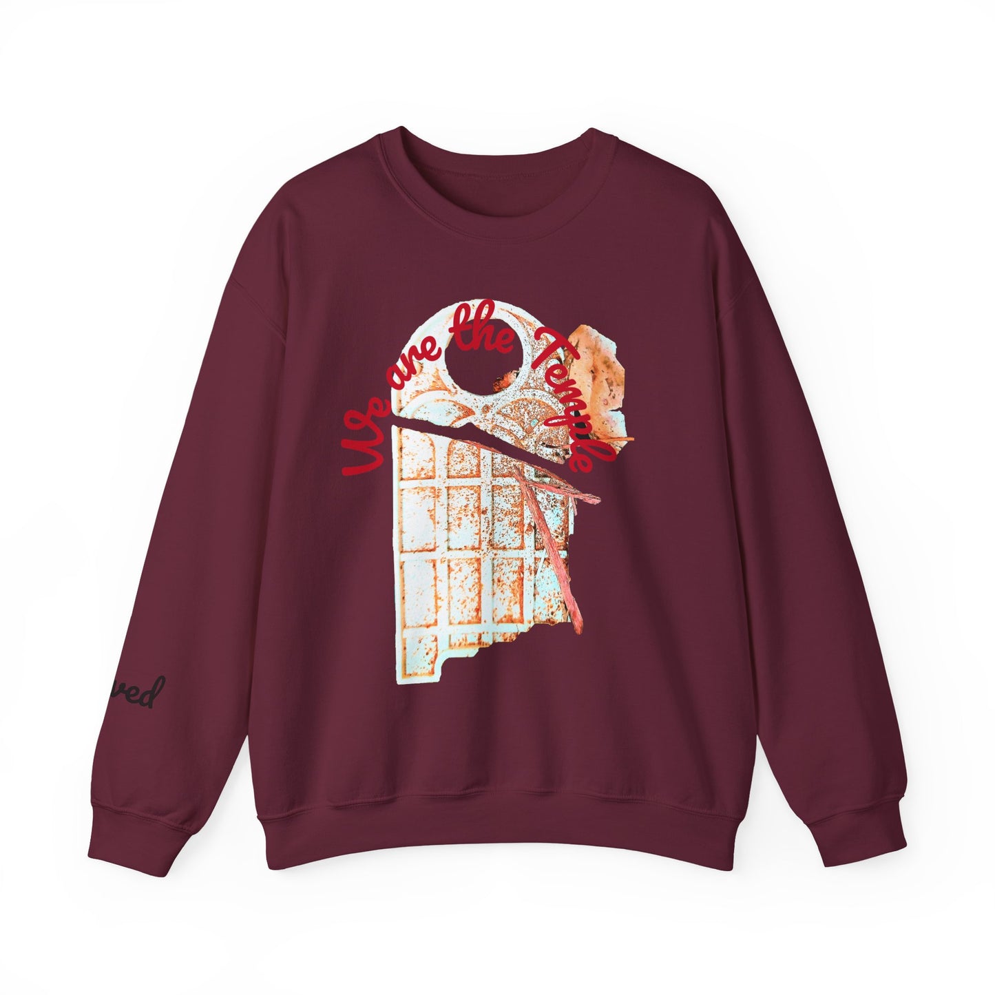 We are the Temple Unisex Heavy Blend™ Crewneck Sweatshirt