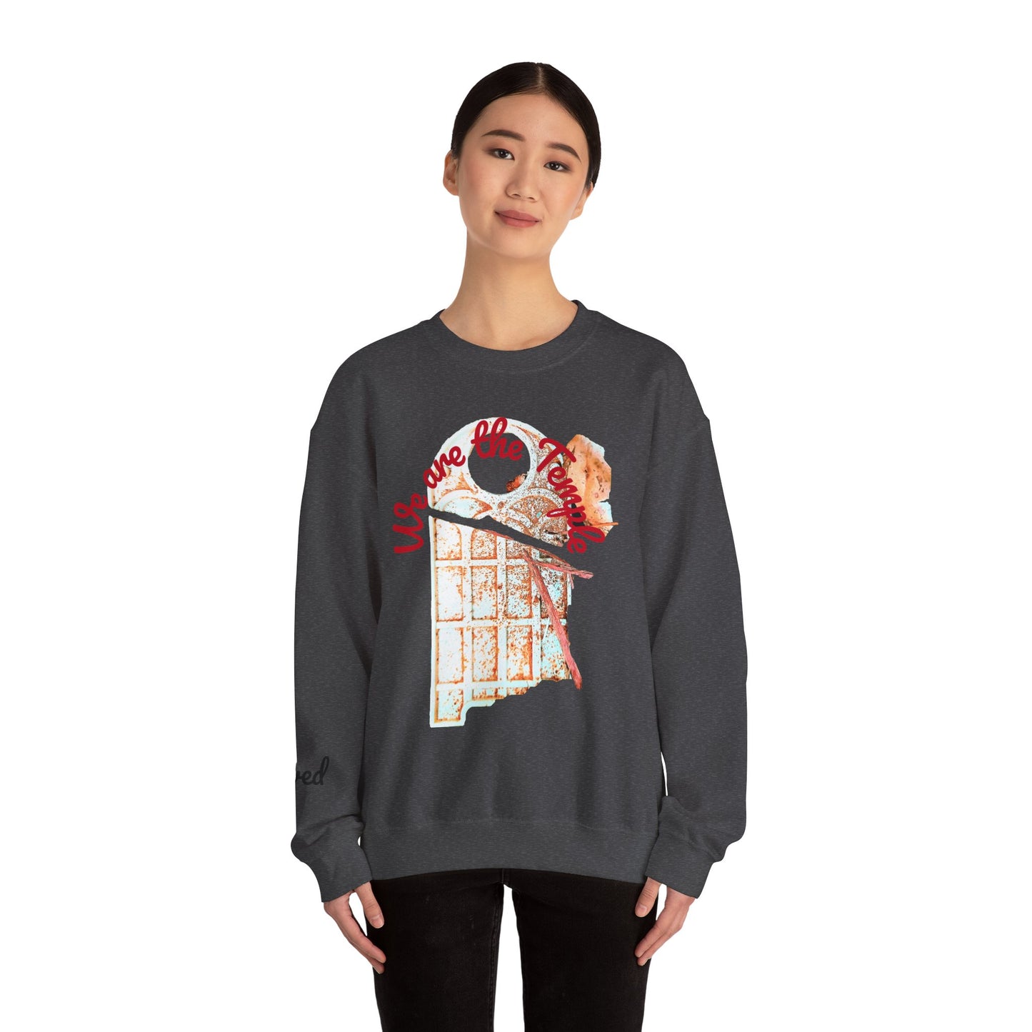 We are the Temple Unisex Heavy Blend™ Crewneck Sweatshirt