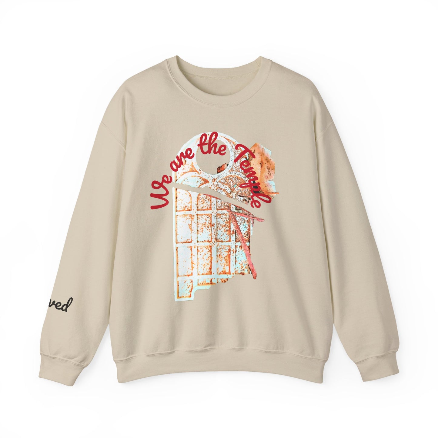 We are the Temple Unisex Heavy Blend™ Crewneck Sweatshirt