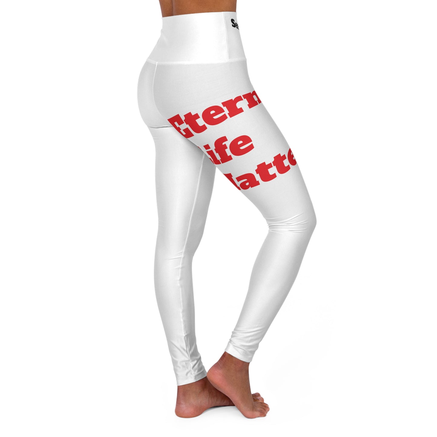 High Waisted Yoga Leggings (AOP)