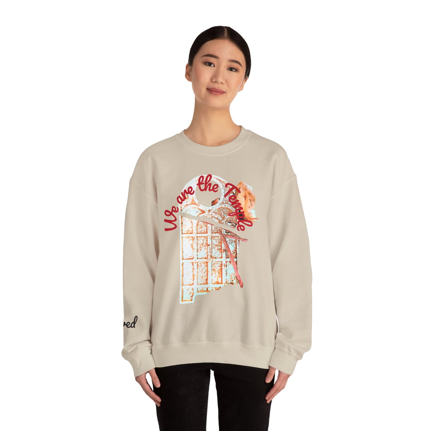 We are the Temple Unisex Heavy Blend™ Crewneck Sweatshirt