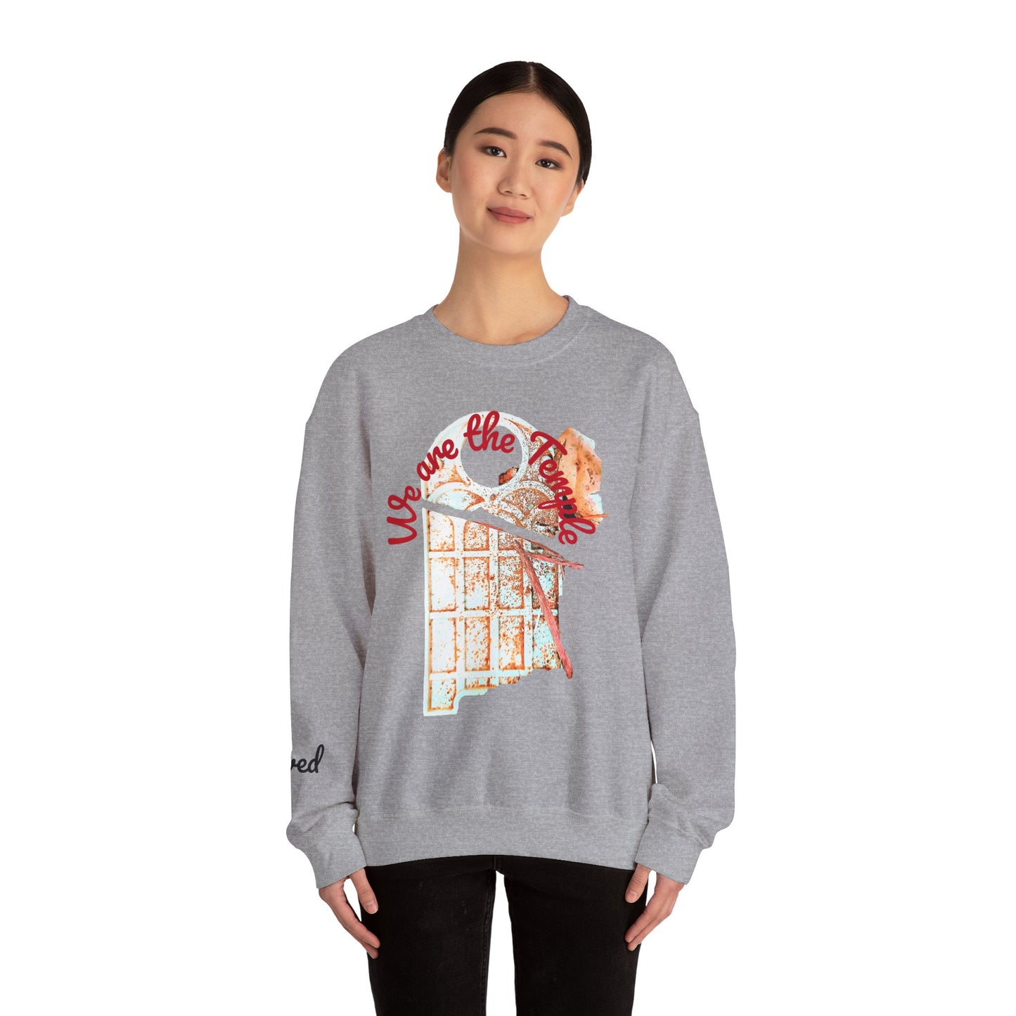 We are the Temple Unisex Heavy Blend™ Crewneck Sweatshirt