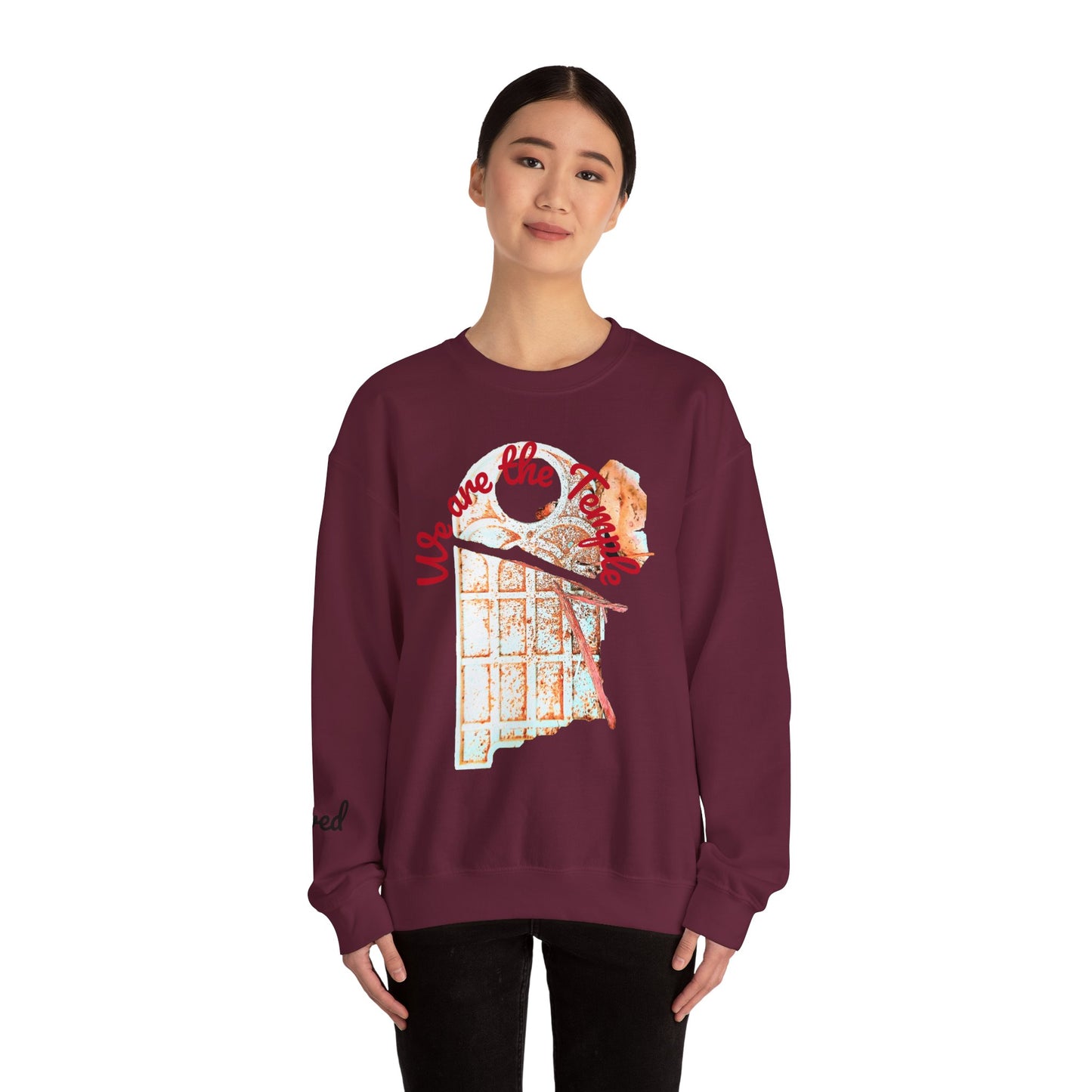 We are the Temple Unisex Heavy Blend™ Crewneck Sweatshirt