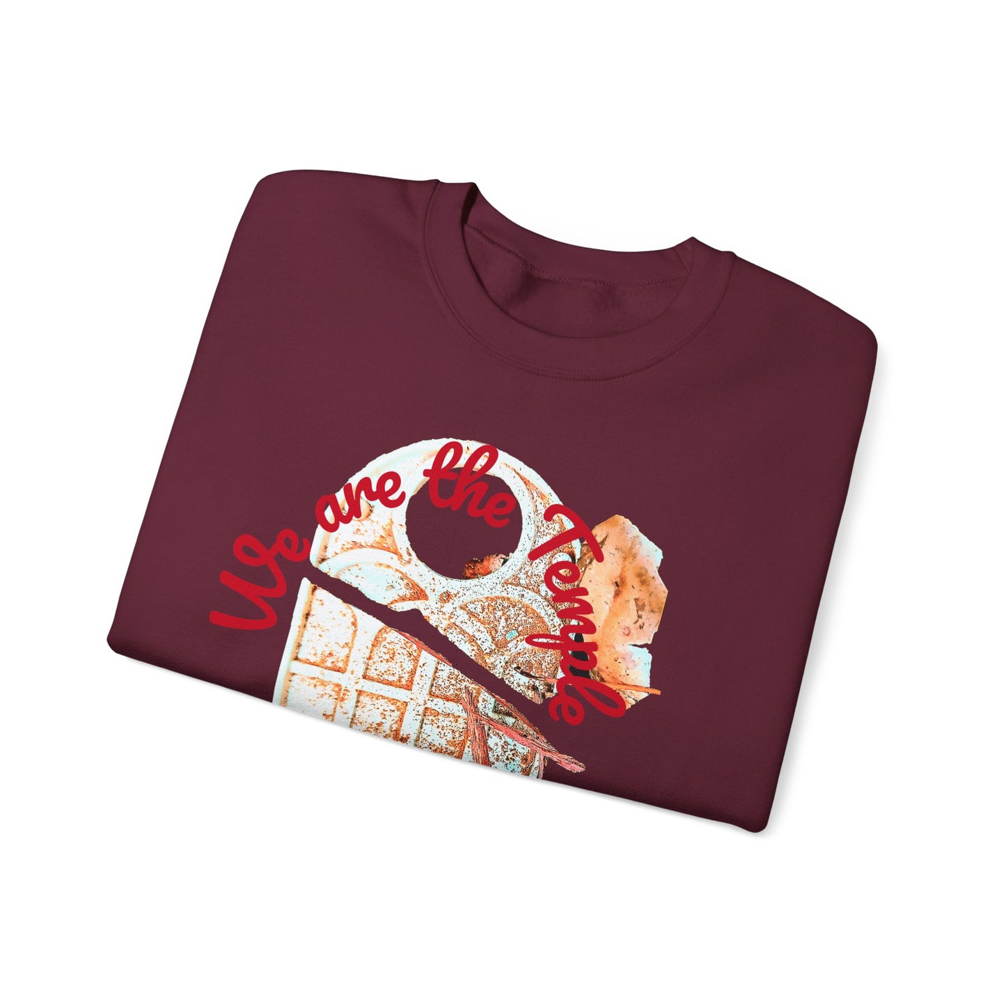 We are the Temple Unisex Heavy Blend™ Crewneck Sweatshirt