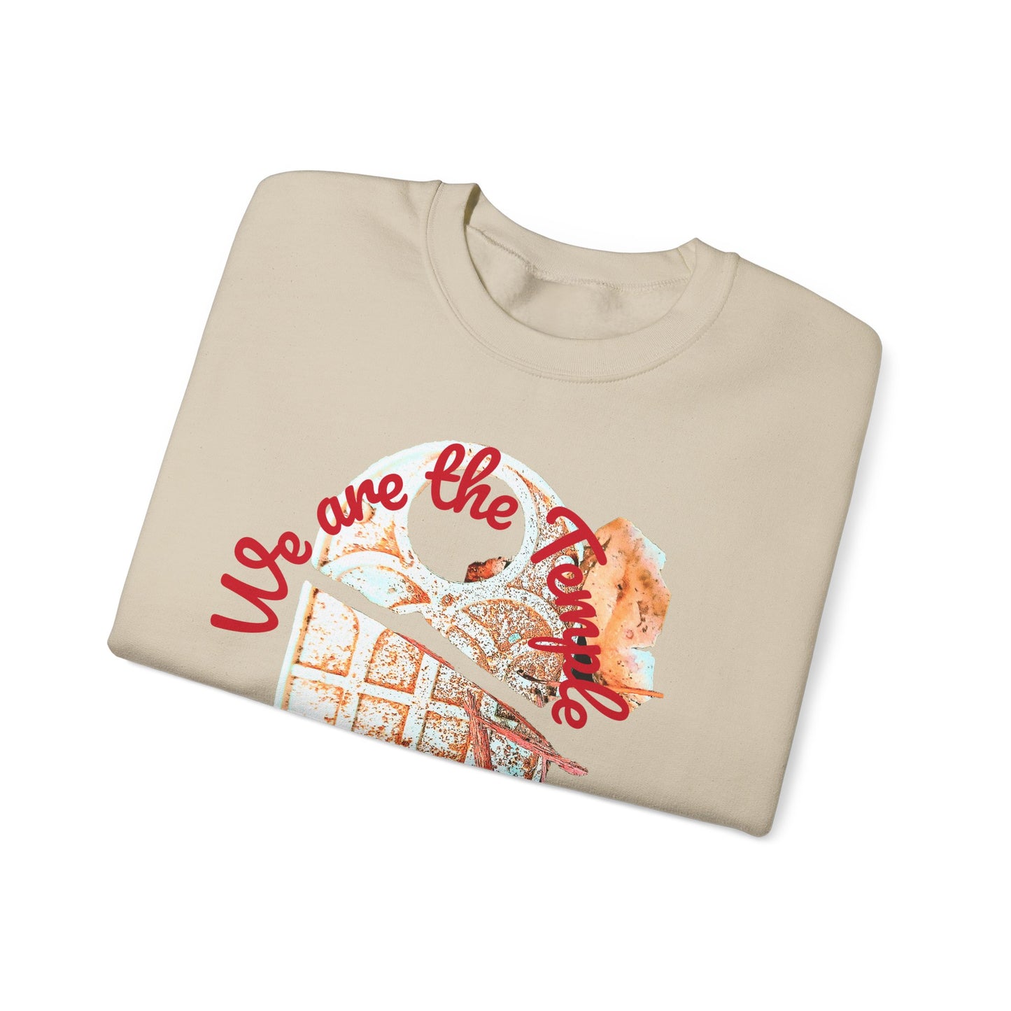 We are the Temple Unisex Heavy Blend™ Crewneck Sweatshirt