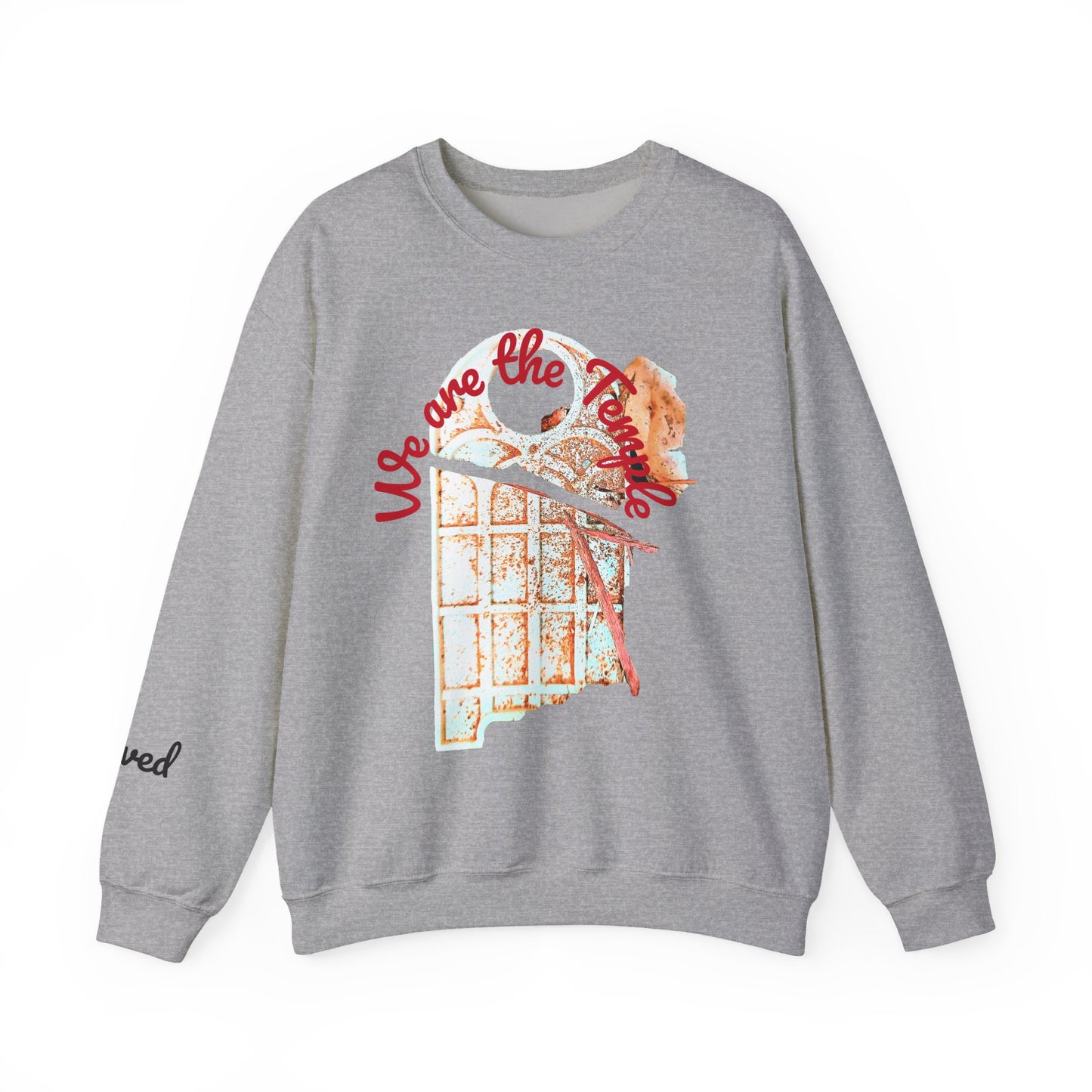We are the Temple Unisex Heavy Blend™ Crewneck Sweatshirt