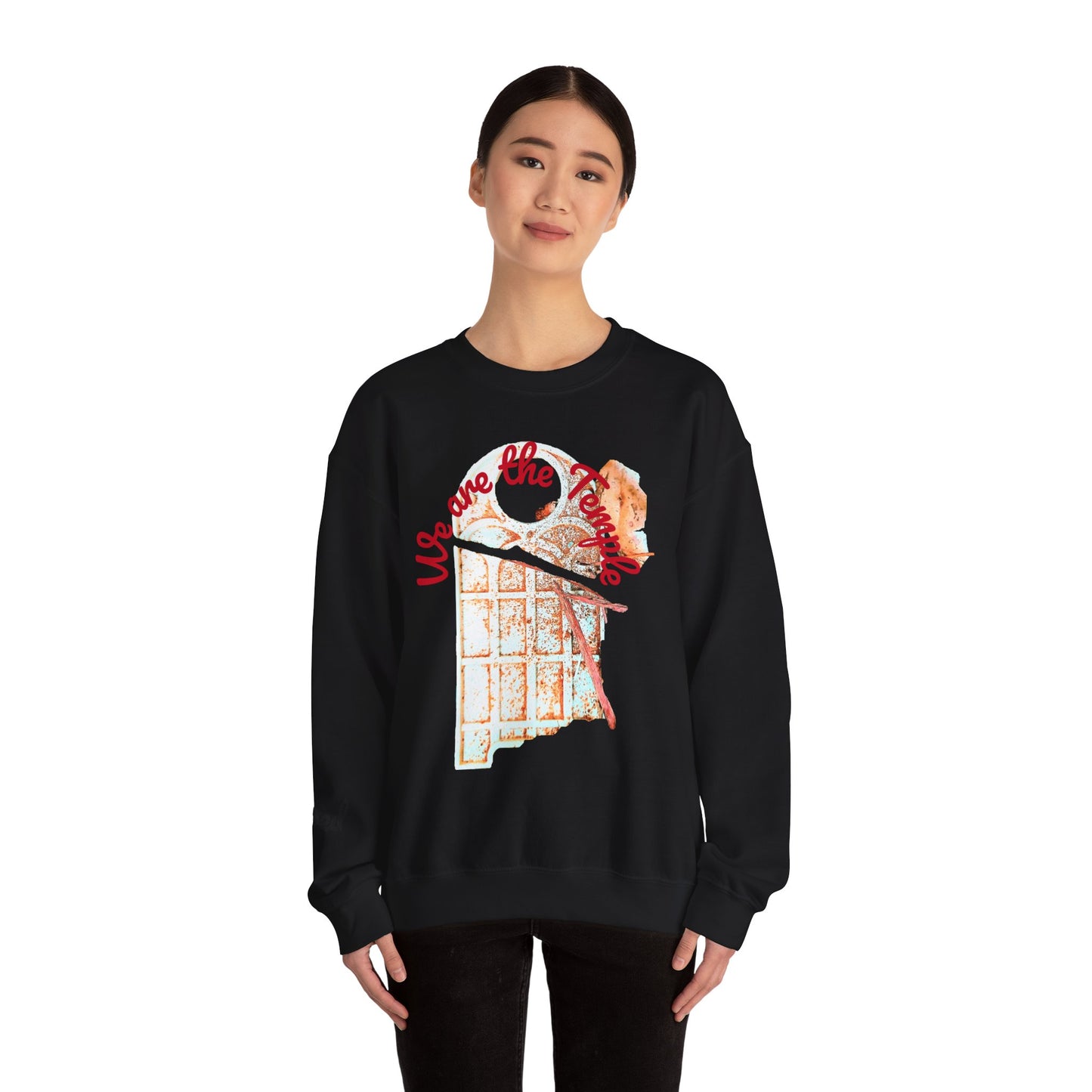 We are the Temple Unisex Heavy Blend™ Crewneck Sweatshirt